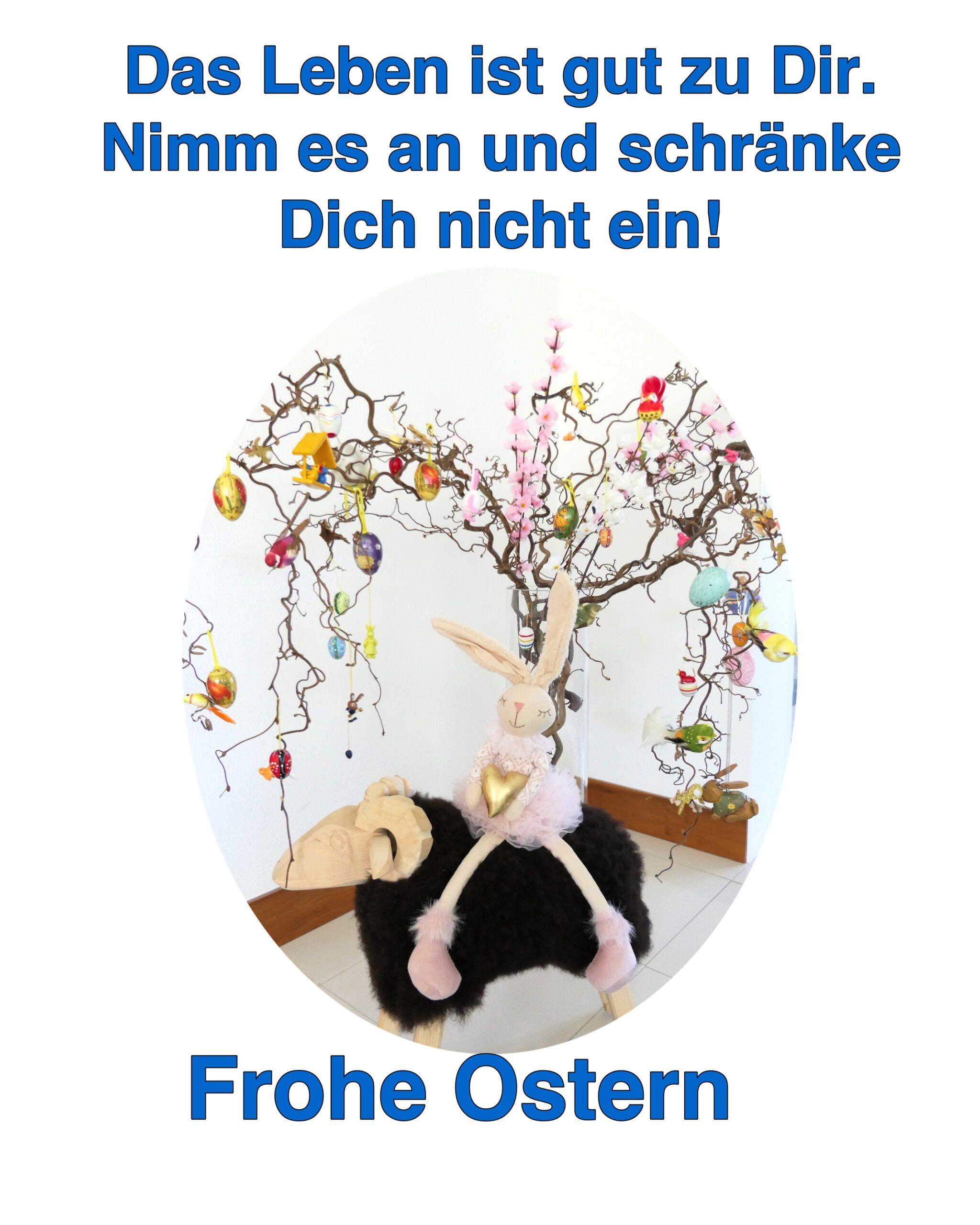 Coach, Heilpraktiker und Osteopath Daniel Balatsos wünscht Frohe Ostern